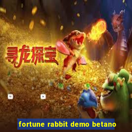 fortune rabbit demo betano